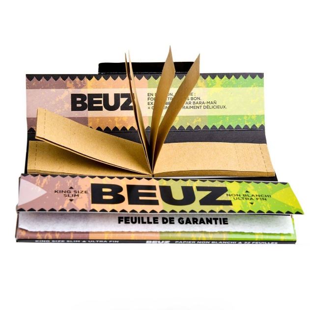 Feuilles à rouler BEUZ Non Blanchi + Carton