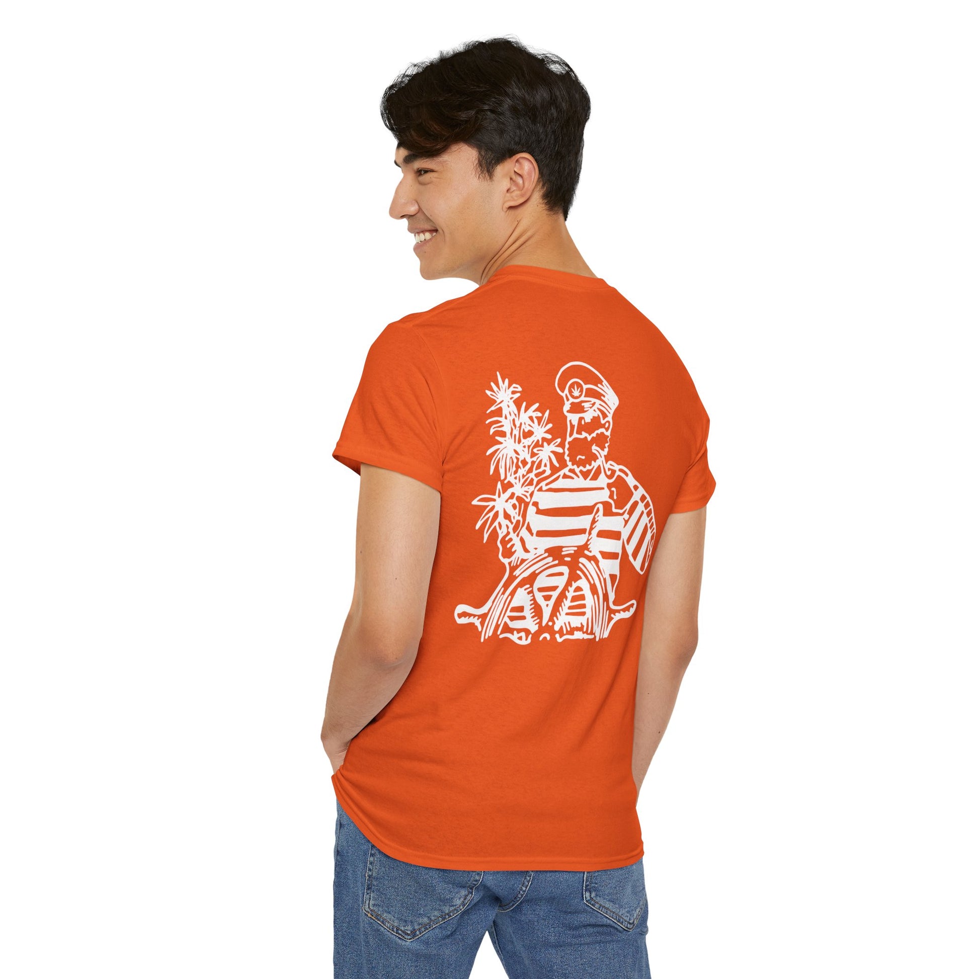 t-shirt--orange--porte